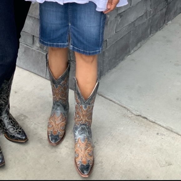 J.B. Dillon Reserve Laurel Western Boots- Size 8 - Picture 2 of 10